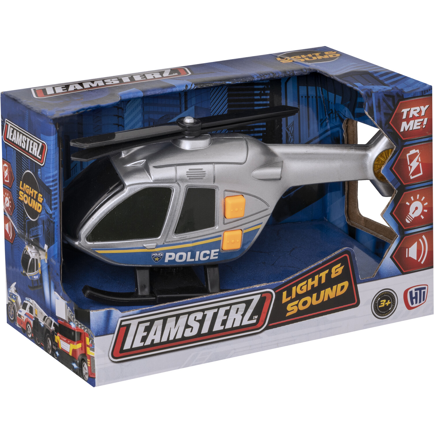 Teamsterz Small Light & Sound Rescue Helicopter Image