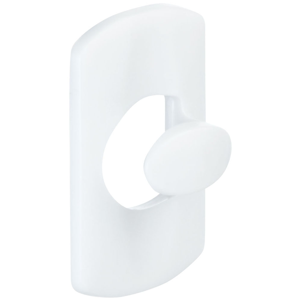 Command White Self Adhesive Decorating Clips 20 Pack Image 2