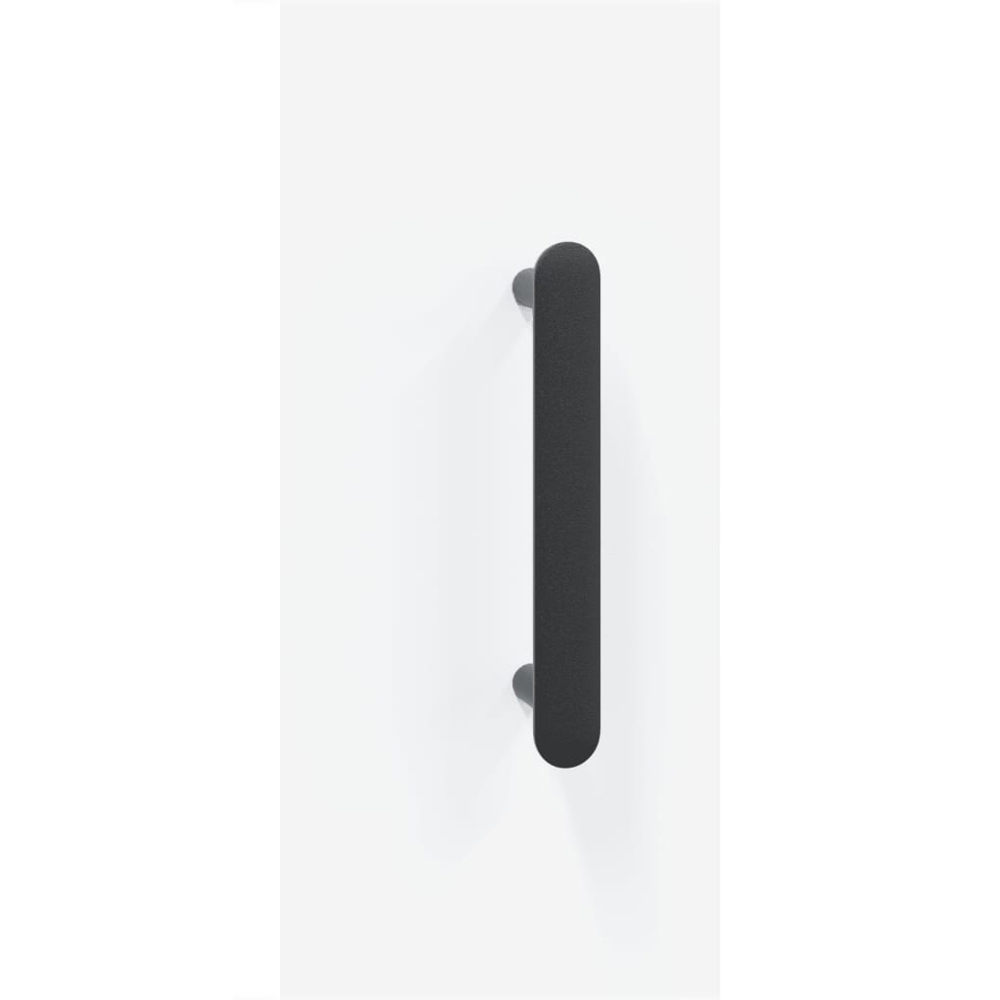 vidaXL 4 Glass Door White Highboard Image 9