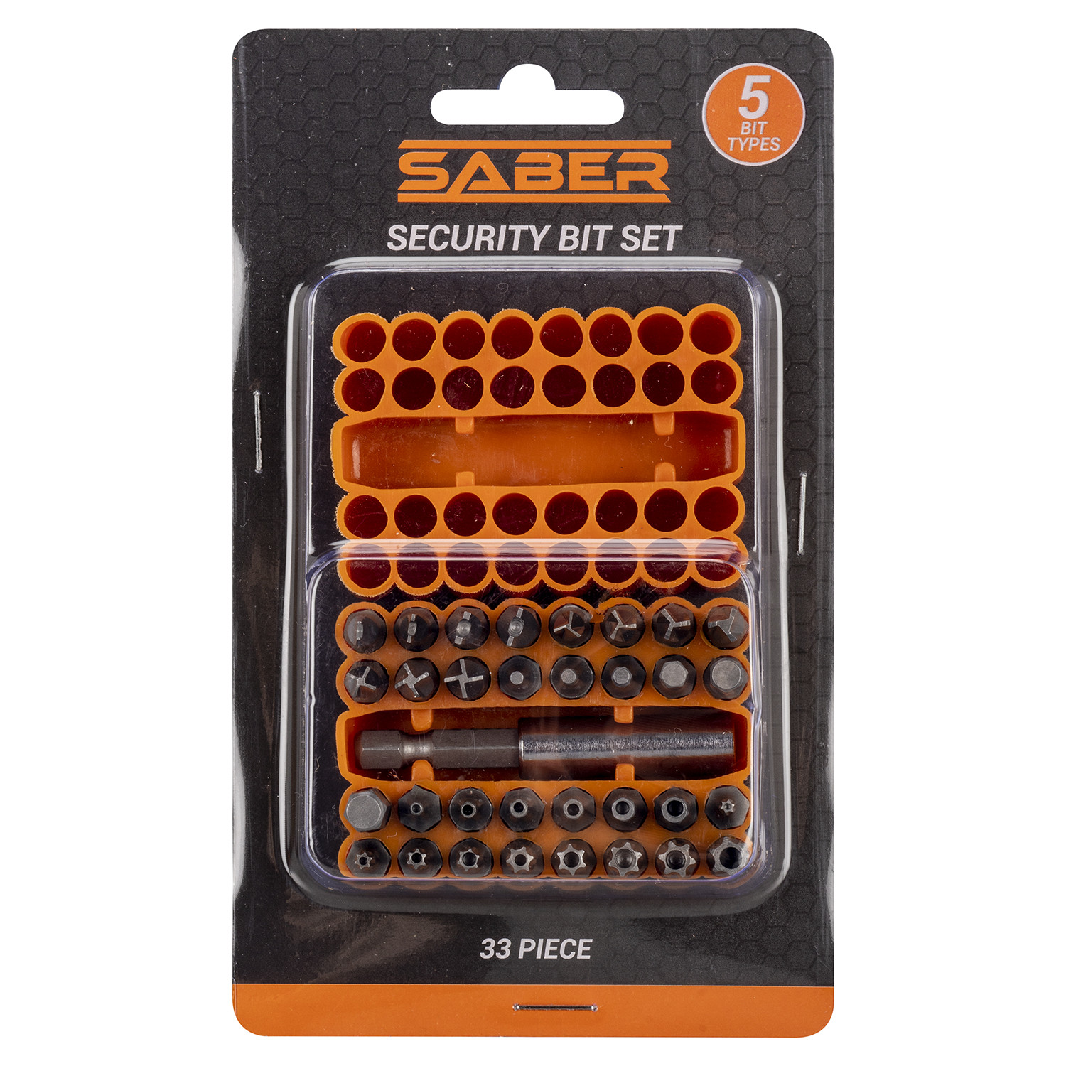 Saber 33 Piece Security Bit Set Image