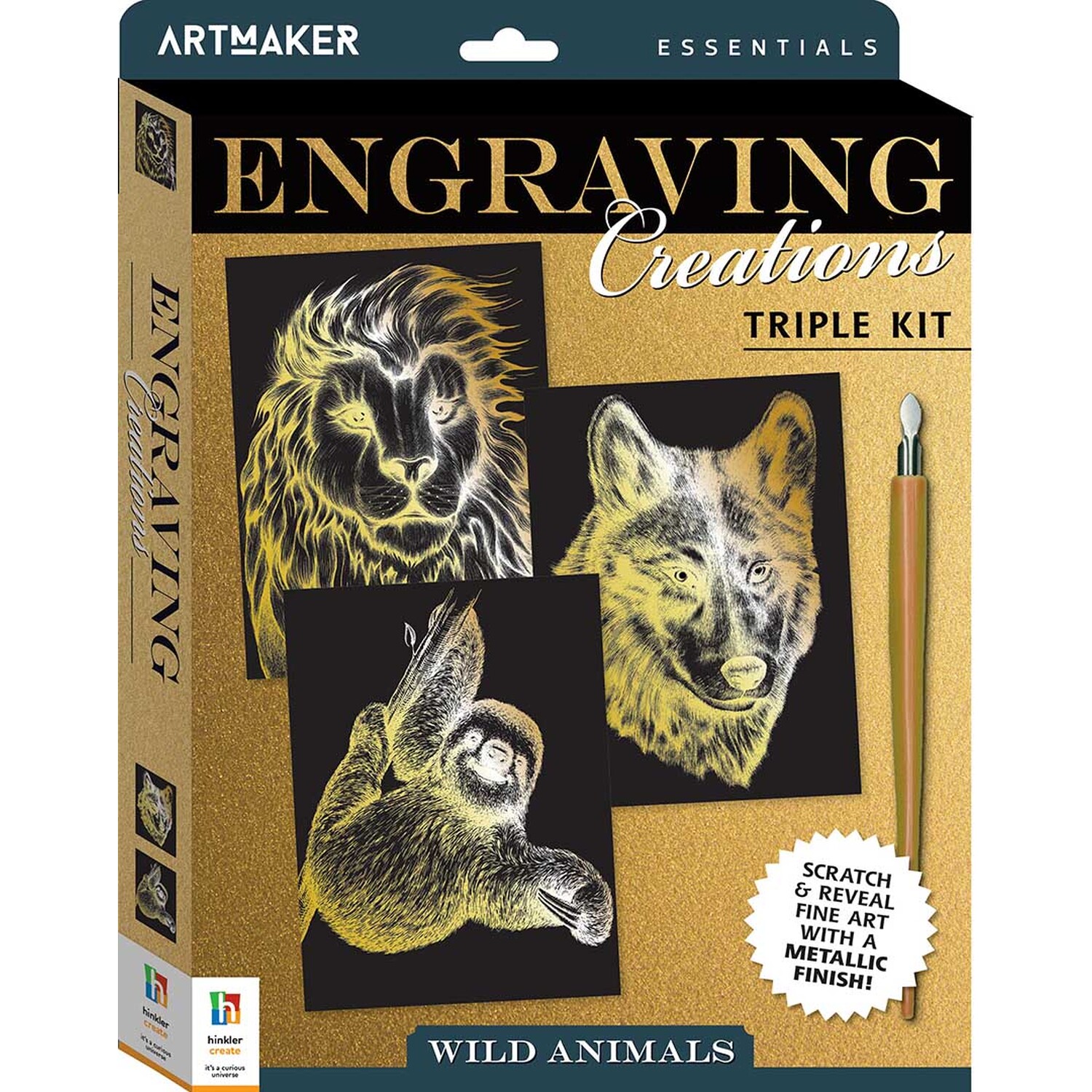 Engraving Creations Triple Kit - Wild Animals Image