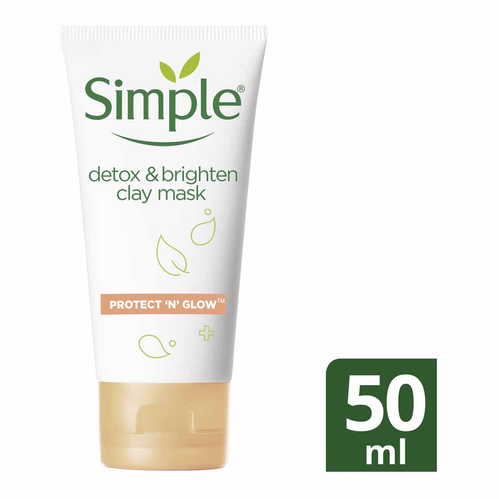 Simple Face Wash Detox & Bright 150ml Image 1