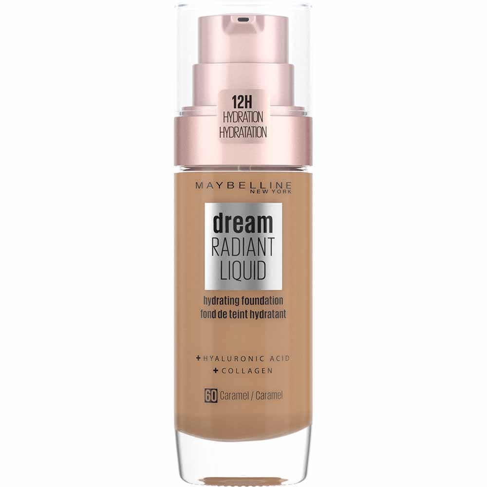 Maybelline Dream Radiant Liquid Foundation 60 Caramel 30ml Image 1