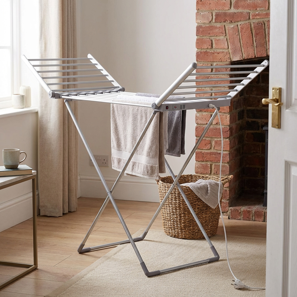 My Home Heated Airer with Wings Image 3