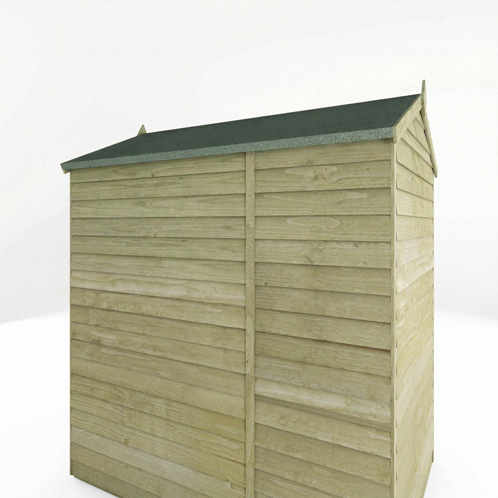 Mercia 4 x 6ft Overlap Reverse Apex Shed Image 8