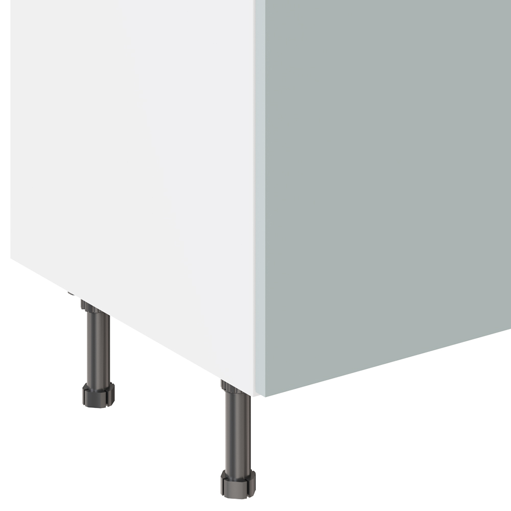 Kitchen Kit Slab Supermatt Aquamarine Drawerline Base Cabinet 600mm Image 3