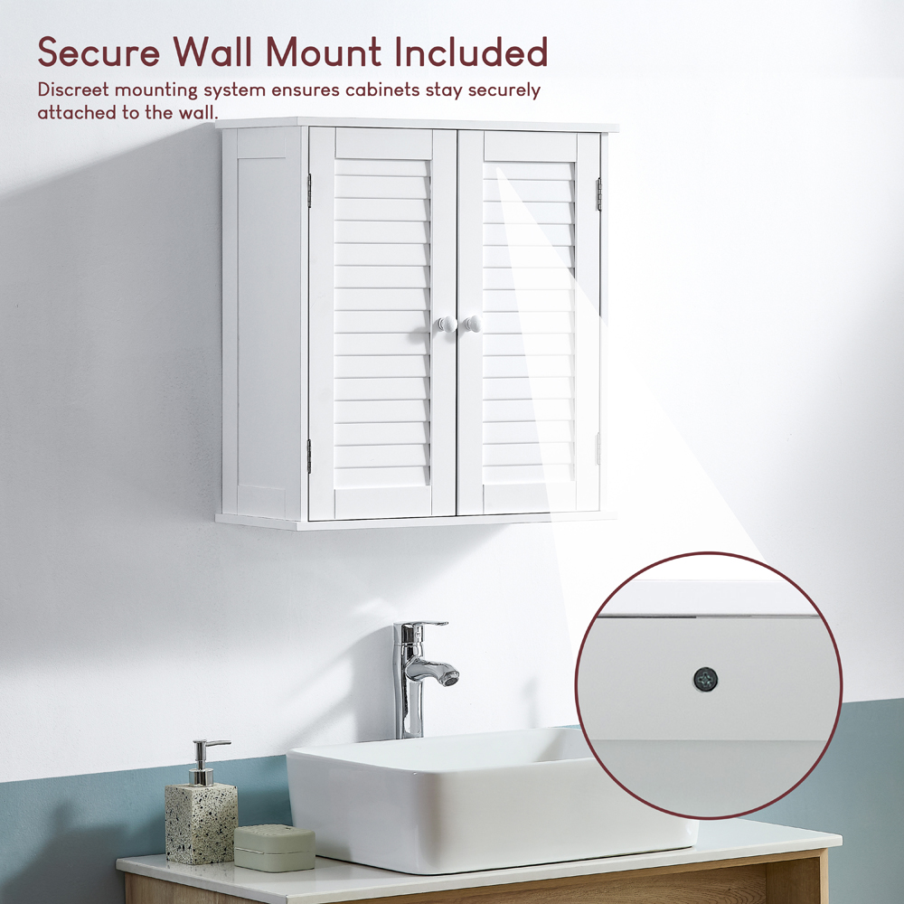 BATH VIDA Liano 2 Door Bathroom Cabinet Image 8