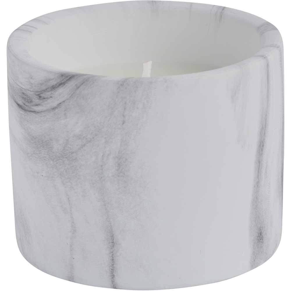 Wilko Marble Effect Candle Image 1