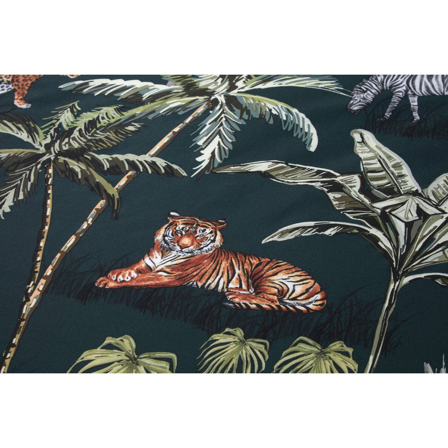 Malawi Duvet Cover and Pillowcase Set - Navy / Single Image 5