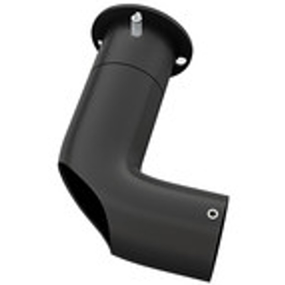 New Edge Blinds 28mm Black Room Darkening Curtain Pole Corner Bracket Image 1