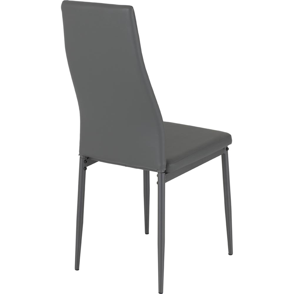 Seconique Abbey 4 Seater Small Dining Set Grey Image 5