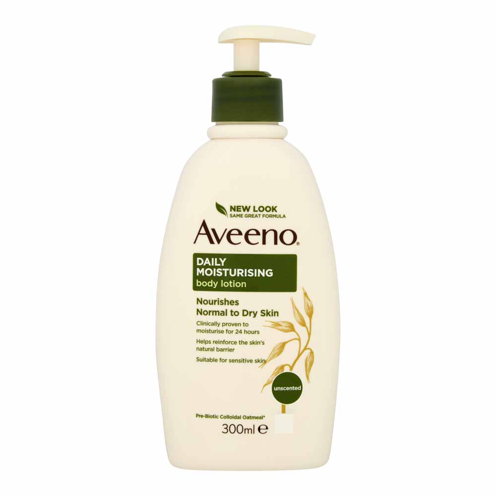 Aveeno Daily Moisturising Body Lotion 300ml Wilko