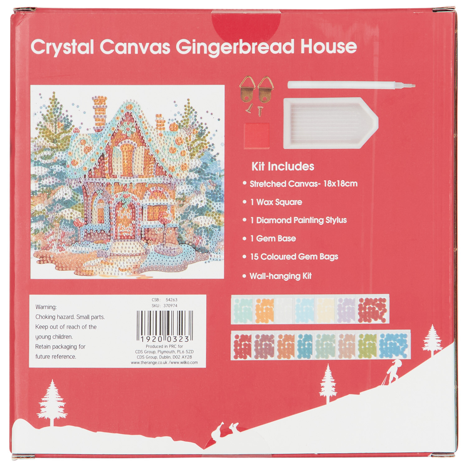 Crystal Canvas Gingerbread House Image 2