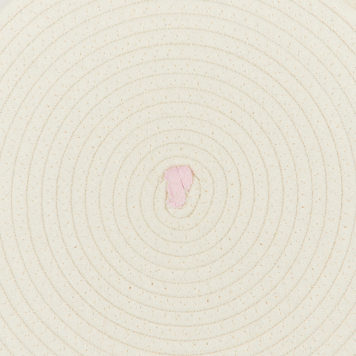 Pack of 2 Bunny Placemat - Neutral and Pink Image 2