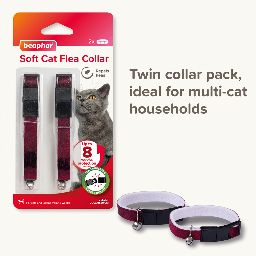 Beaphar Soft Flea Cat Collar Duo Image 7