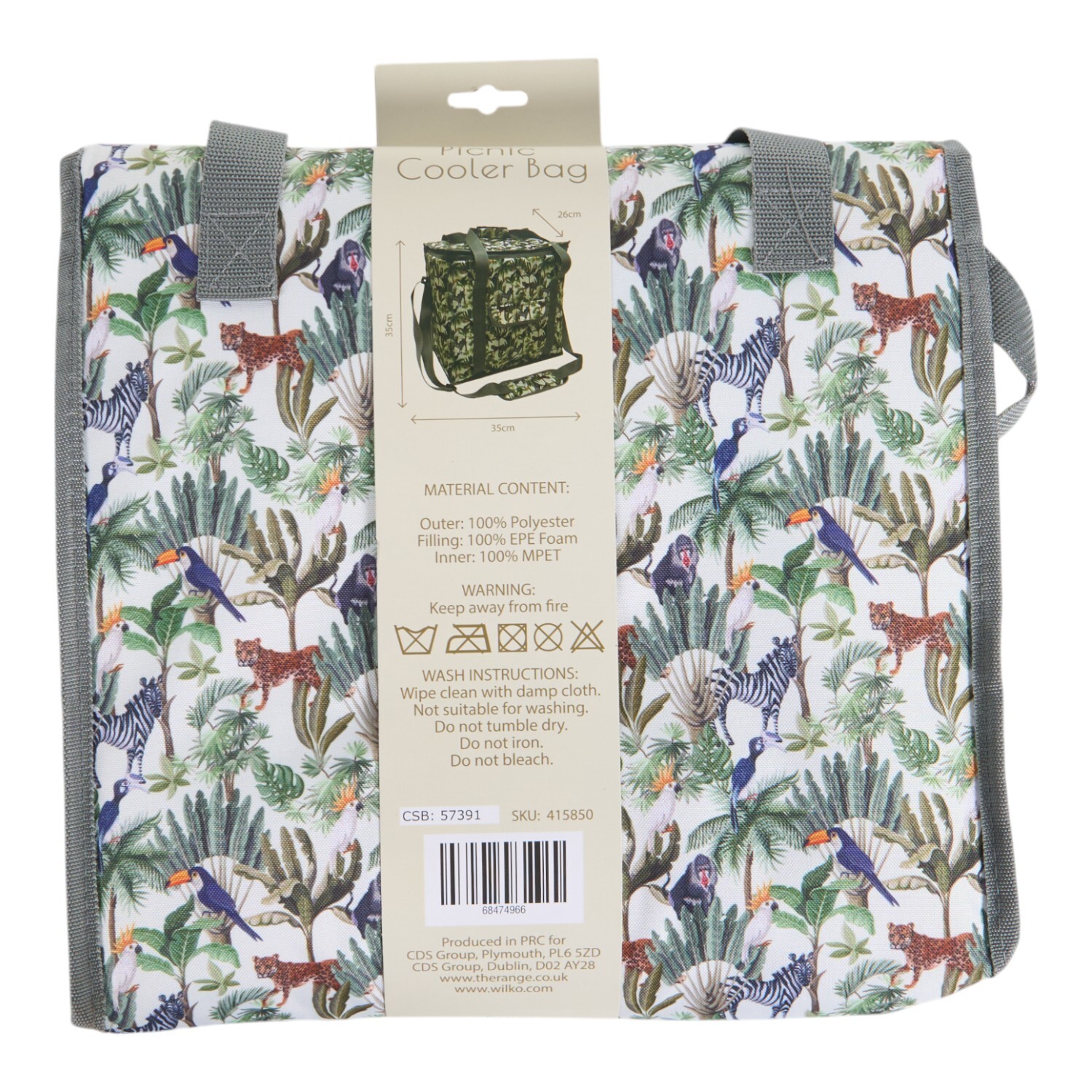 Eden Picnic Cooler Bag - Multicolour Image 2