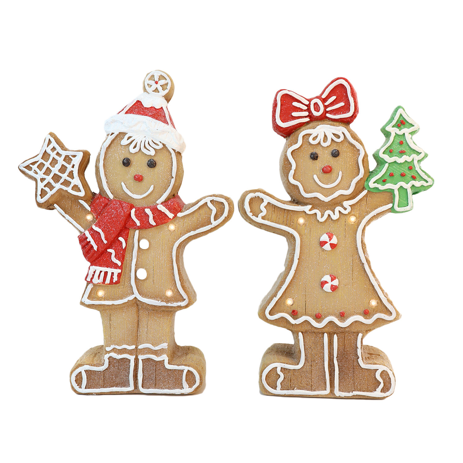 LED Gingerbread Character Image