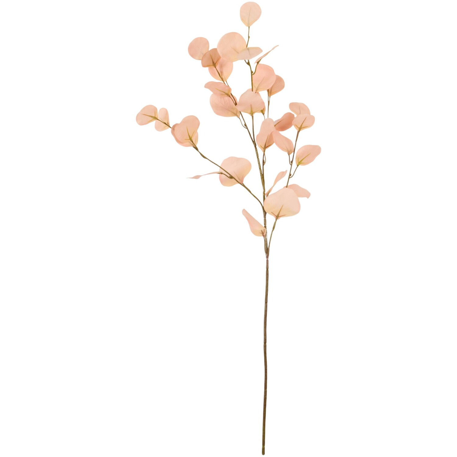 Artificial Eucalyptus Branch Pink Image 1