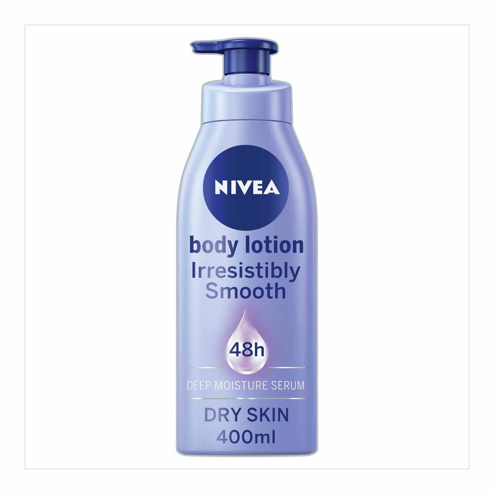 Nivea Irresistibly Smooth Body Lotion for Dry Skin 400ml Image