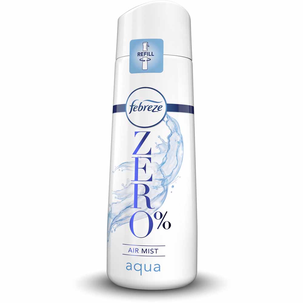 Febreze Zero Air Freshener Mist Refill Aqua 300ml Wilko