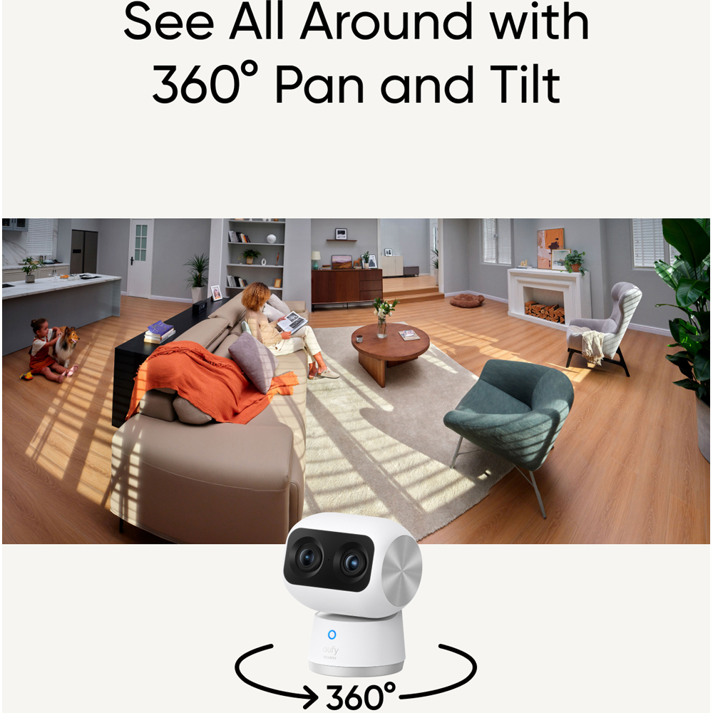 eufy IndoorCam S350 4K Indoor Camera Image 3
