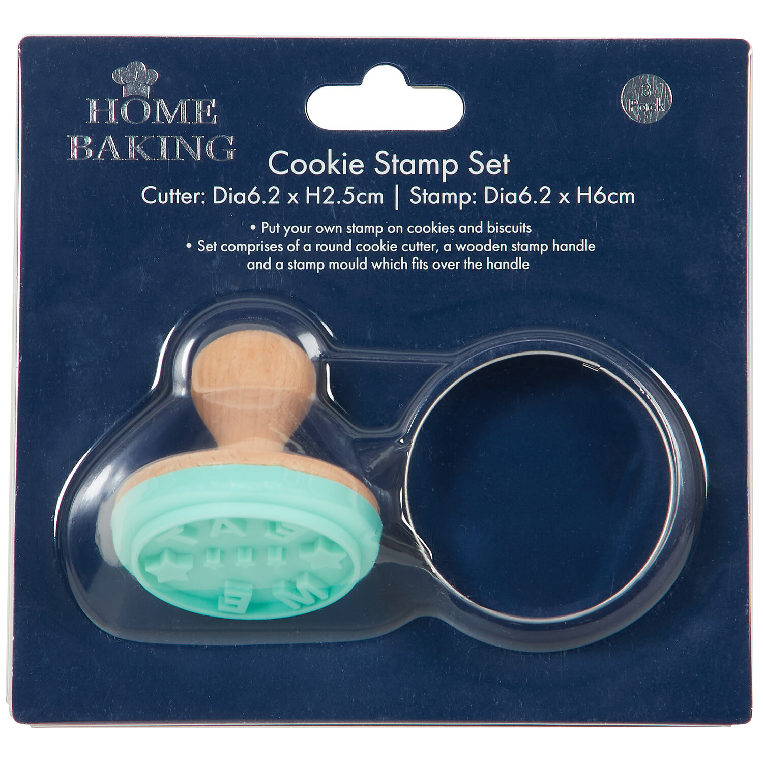 Cookie Stamp Set - Green or Blue Image 1