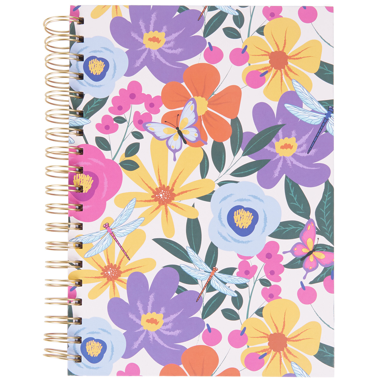 Summer Floral Chunky Notebook B5 - Multicolour Image 1