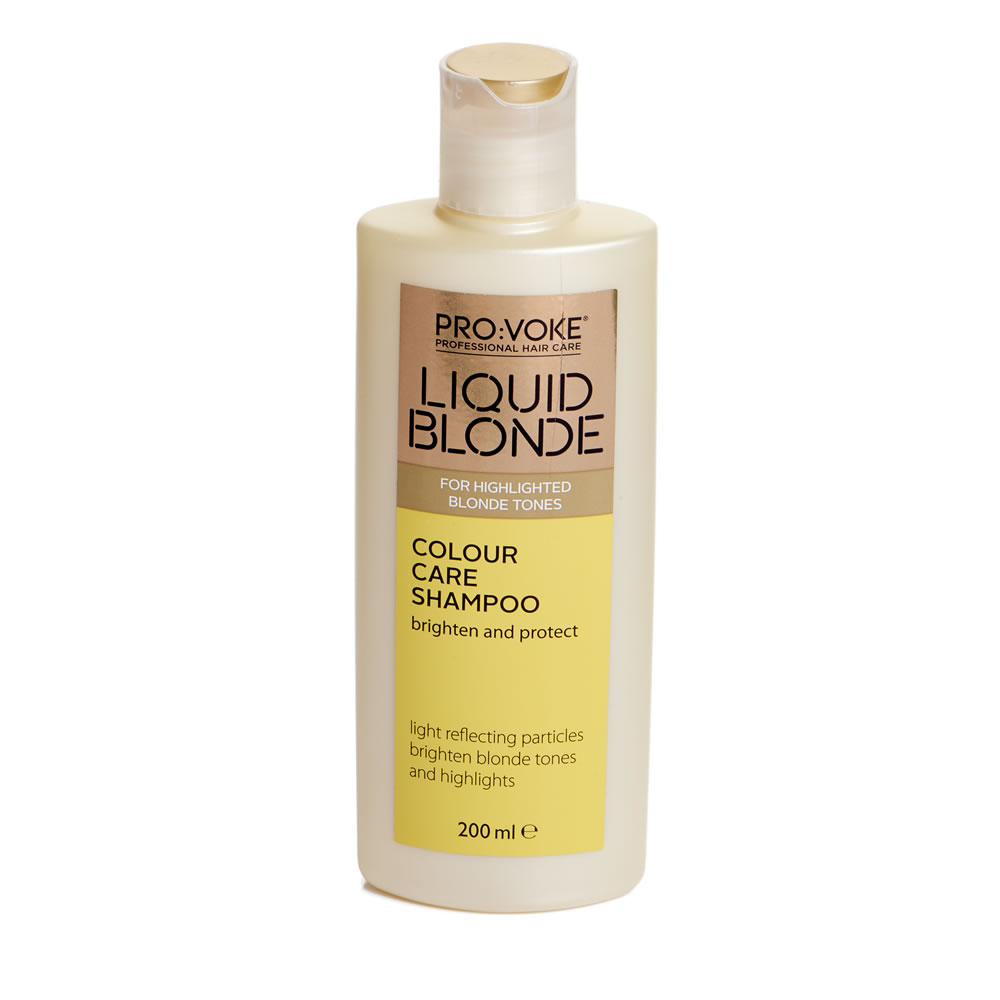 Pro-Voke Liquid Blonde Colour Care Shampoo 200ml Image