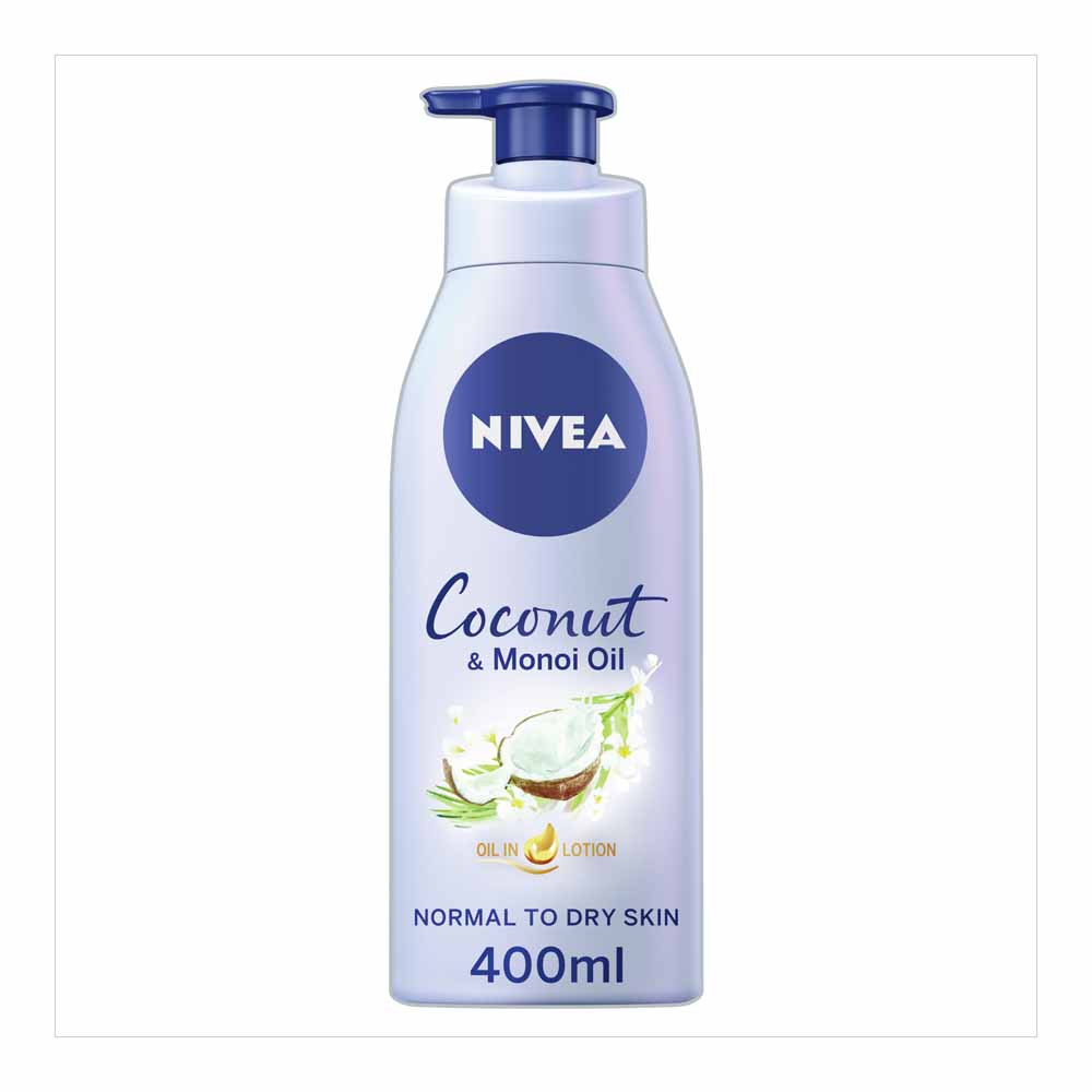 Nivea Coconut & Monoi Oil Body Lotion Normal to Dry Skin 400ml Image