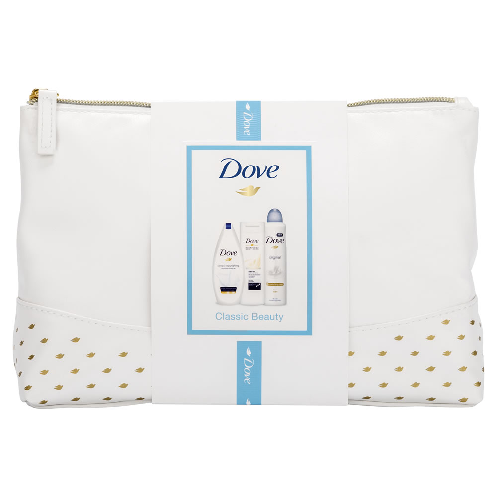 Dove Classic Beauty Wash Bag Gift Set Image 1