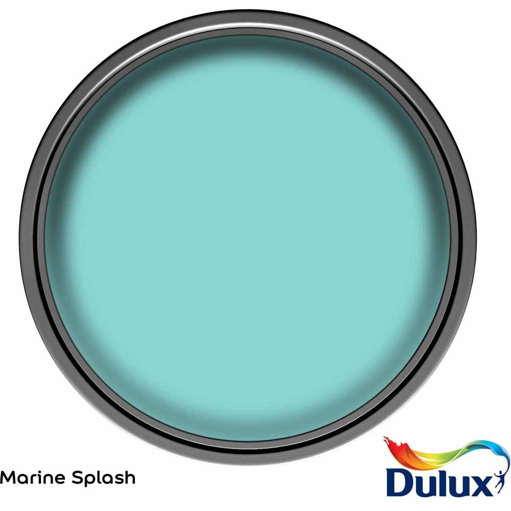 Dulux Easycare Bathroom Marine Splash Soft Sheen Emulsion Paint 2.5L Image 3