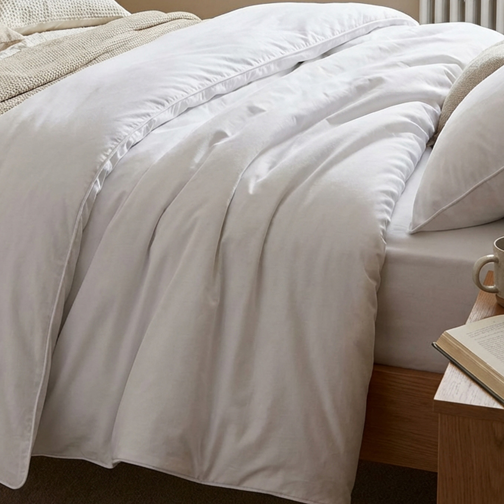 Divante Double White Hotel Cotton Duvet 4.5 Tog Image 6