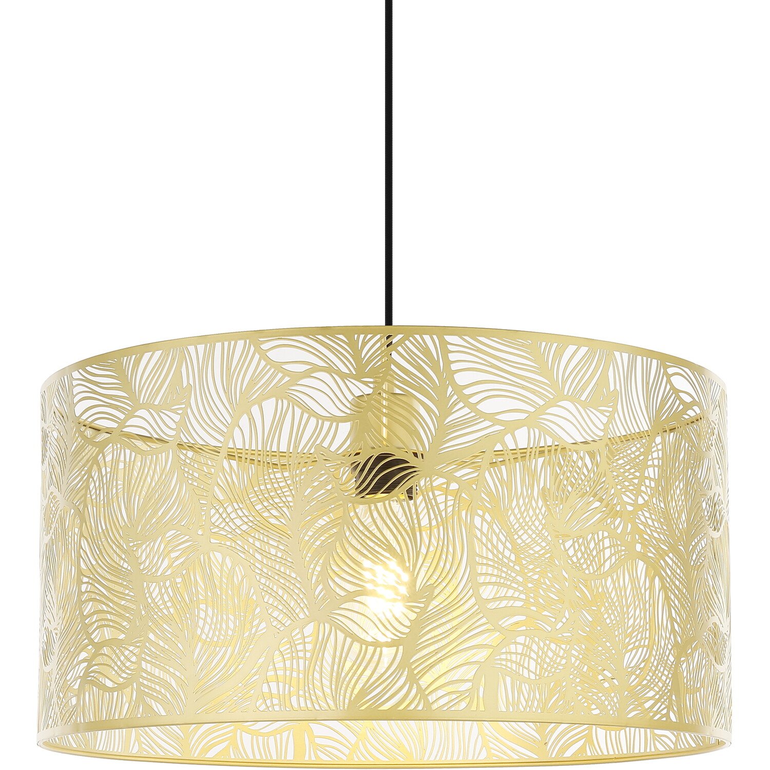 Gold Leaf Pendant Light Image 1