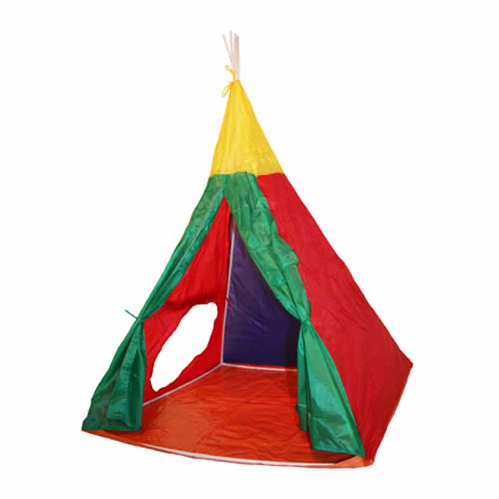 Charles Bentley Children's 3 In 1 Adventure Indoor /Outdoor Teepee Play Tent Set Image 5