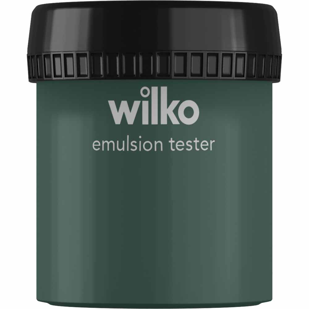 Wilko Dark Ivy Emulsion Paint Tester Pot 75ml Image 1