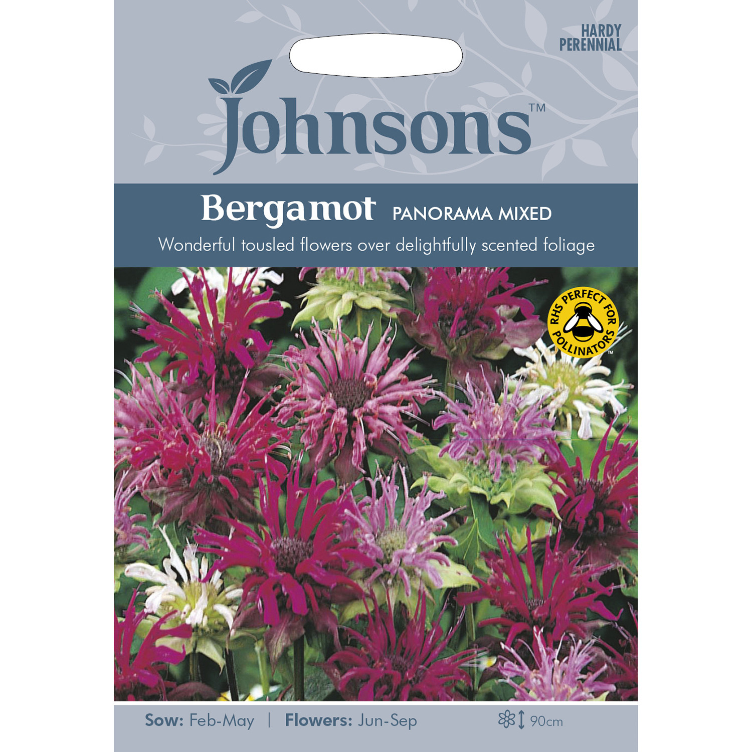 Johnsons Bergamot Panorama Mixed Flower Seeds Image 2
