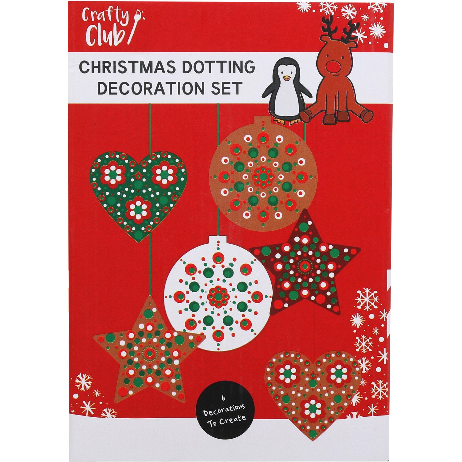 Crafty Club Christmas Dotting Decoration Set Image