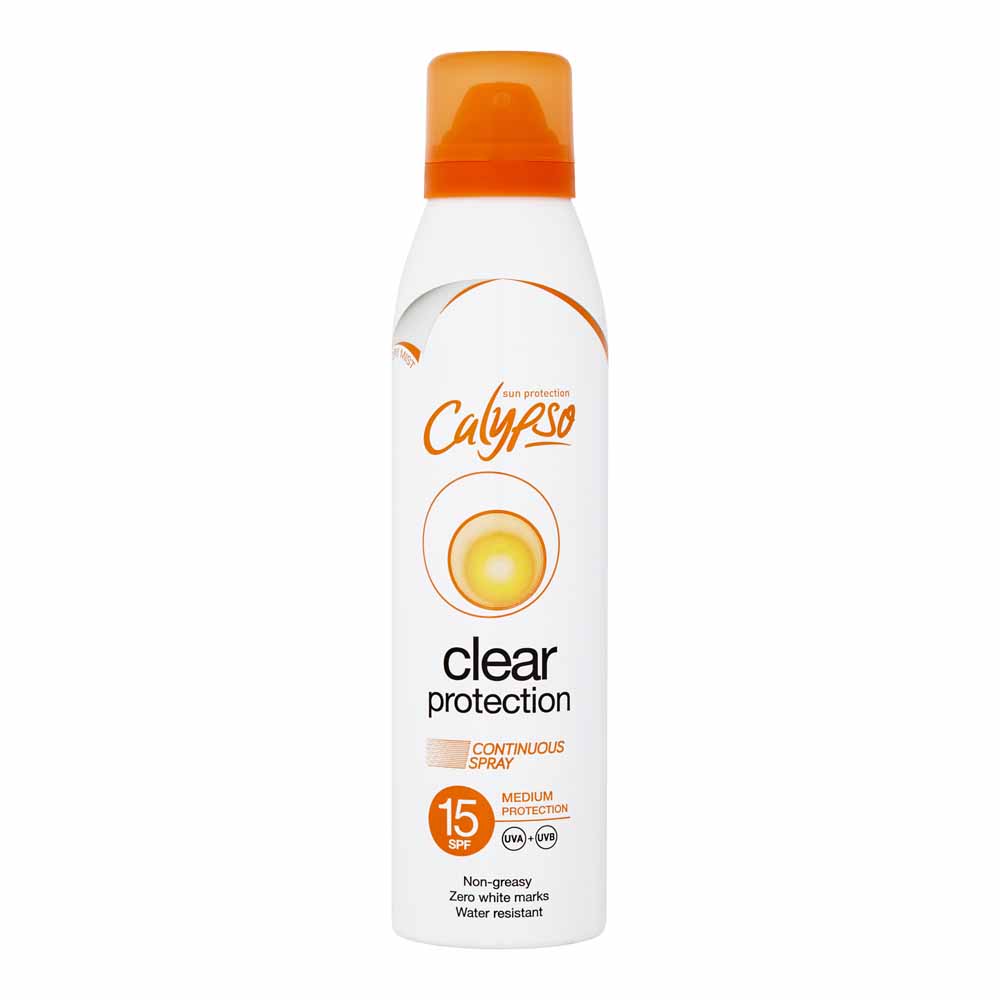 Calypso Clear Protection Continuous Spray SPF 15 175ml Image