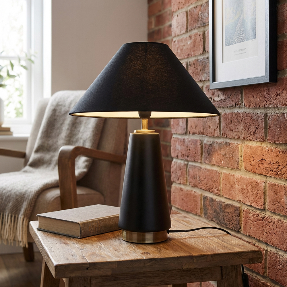 Jasper Table Lamp Black Image 8