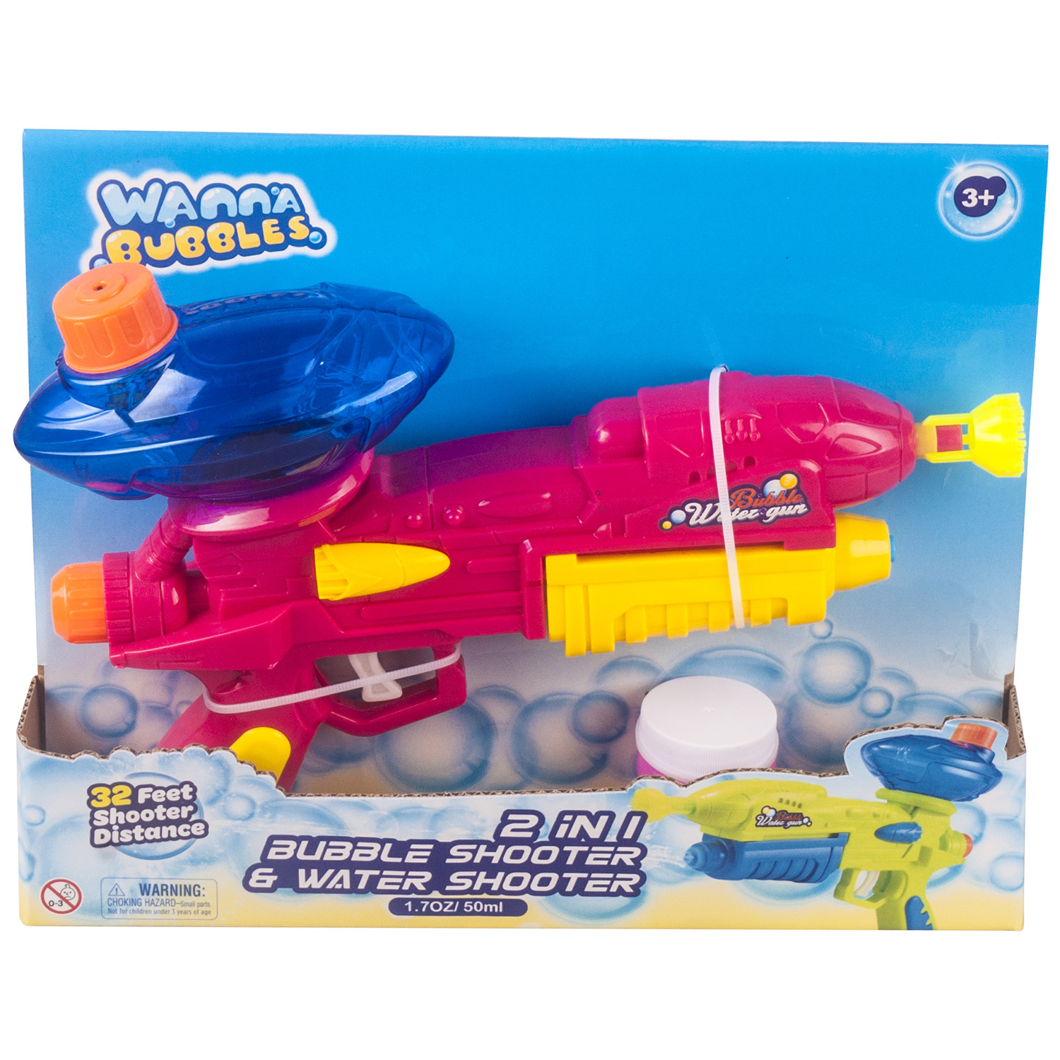 2-in-1 Bubble and Water Shooter Image 3