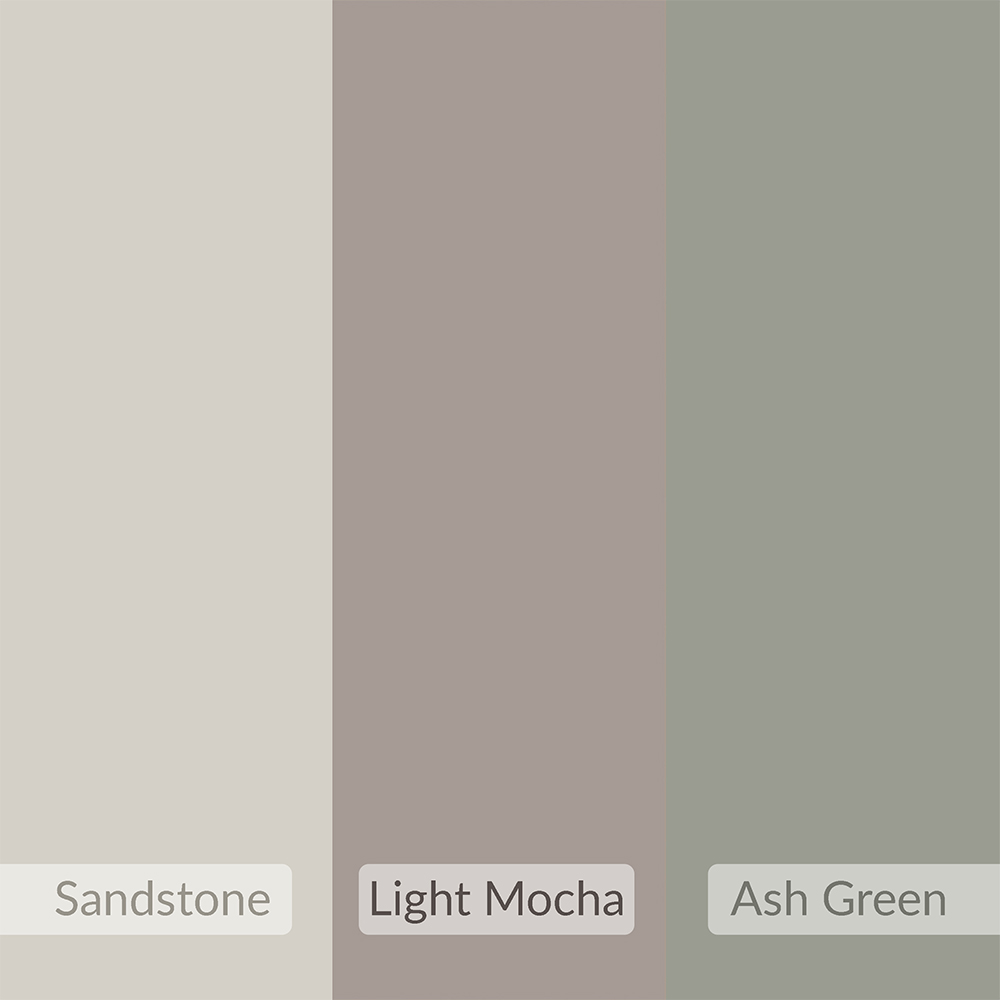 Decortie Pietra Sandstone with Light Mocha and Green Coffee Table Image 5