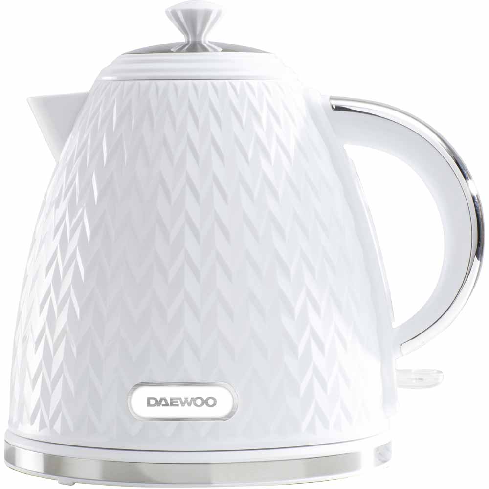 Daewoo White1.7L Argyle Kettle 3KW Wilko