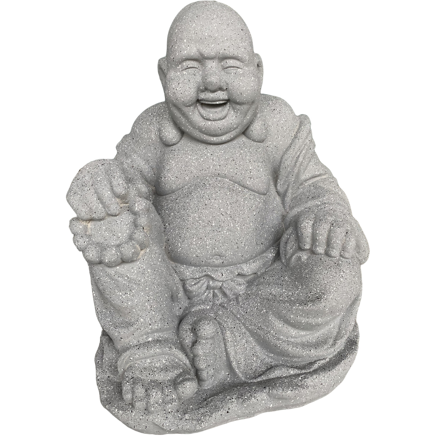 Laughing Garden Buddha Ornament Image 1