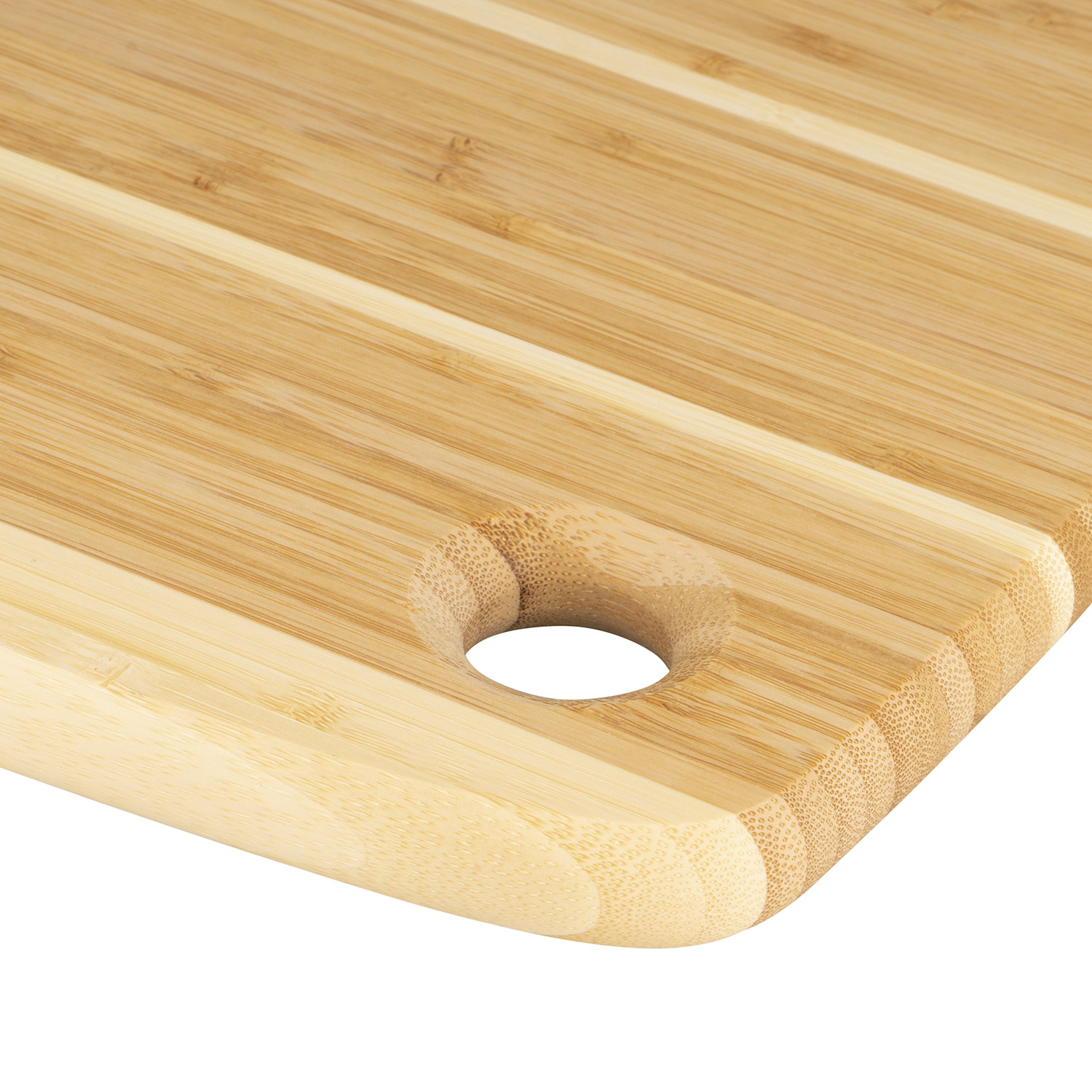Bamboo Chopping Board with Thumb Hole Image 3