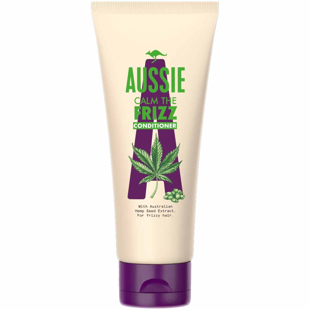 Aussie Calm the Frizz Hemp Conditioner 200ml Wilko