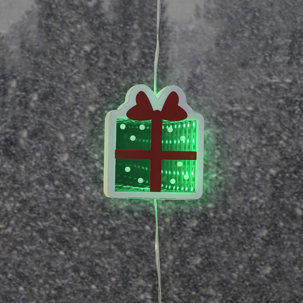 Christmas Infinity Curtain Light Image 4