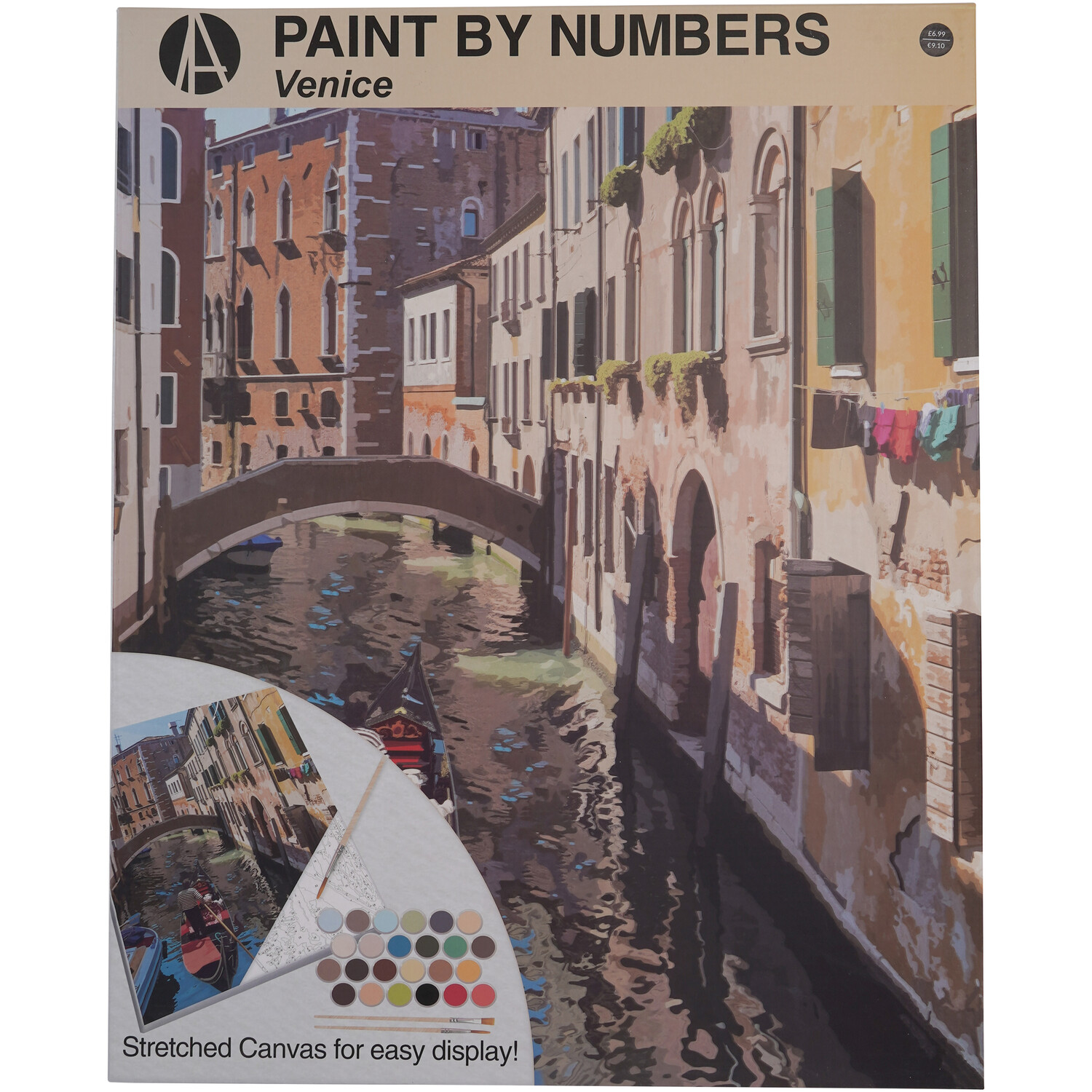 Paint by Numbers Venice or Greece Image 4