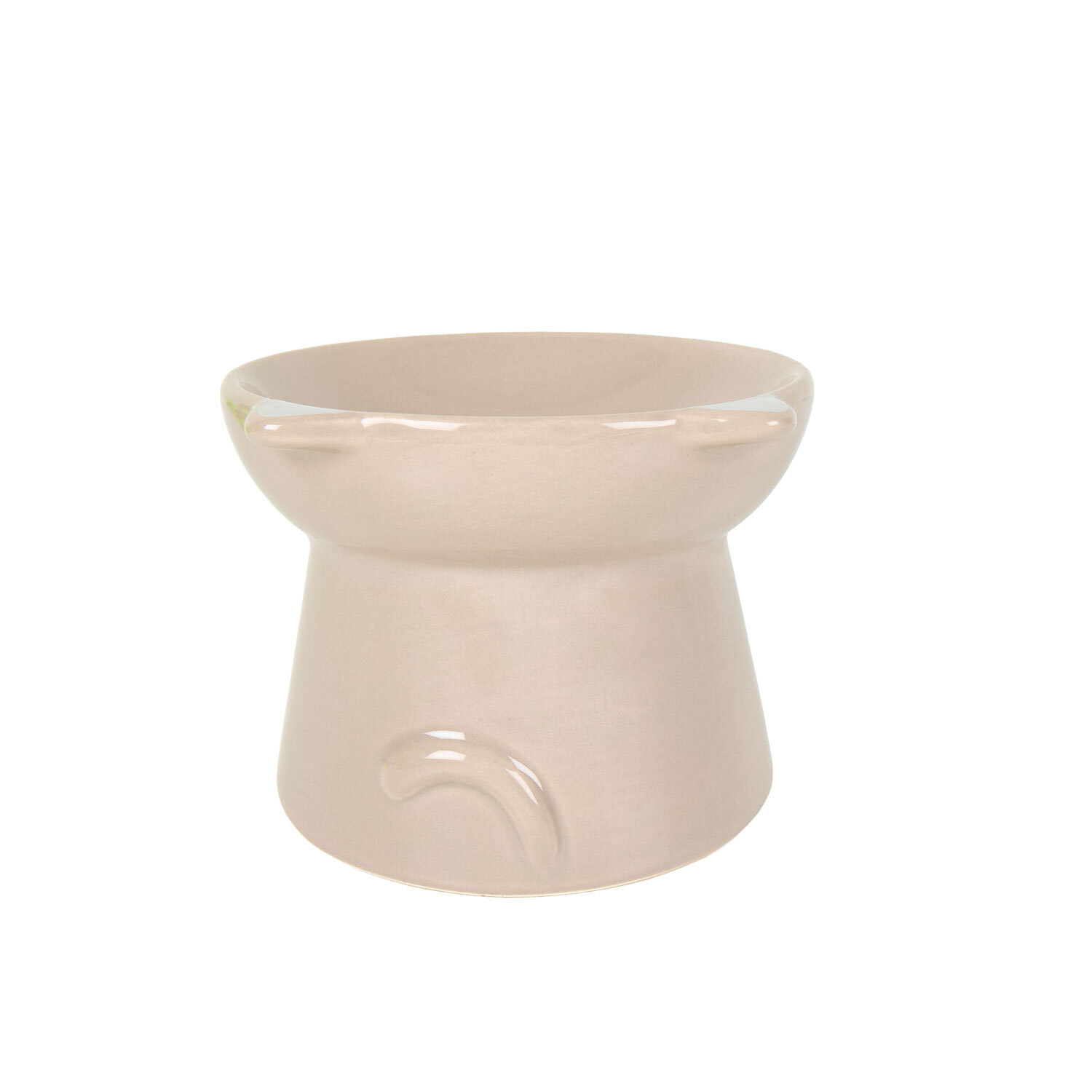 Elevated Cat Bowl Cream Image 4
