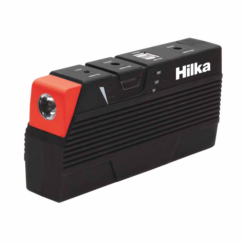 Hilka 600 Amp Jump Starter Power Bank METAL  & PLASTIC