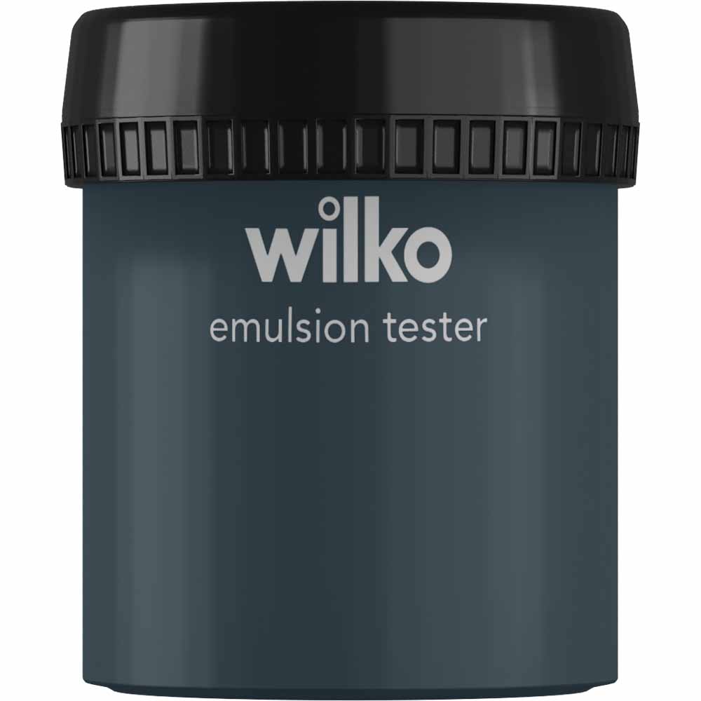 Wilko Oceans Deep Emulsion Paint Tester Pot 75ml Image 1